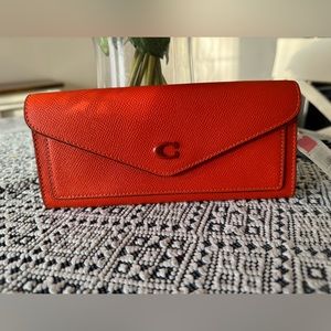 Coach WYN Soft Leather Envelope Wallet